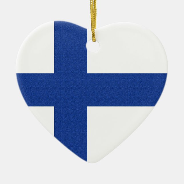 SUOMI FINLAND anpassningsbar ornament (Framsidan)