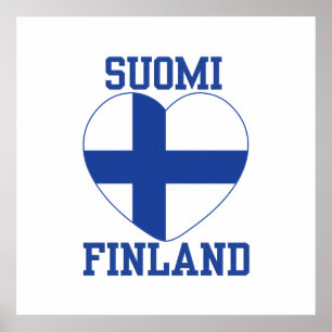 SUOMI FINLAND-anpassningsbarna poster