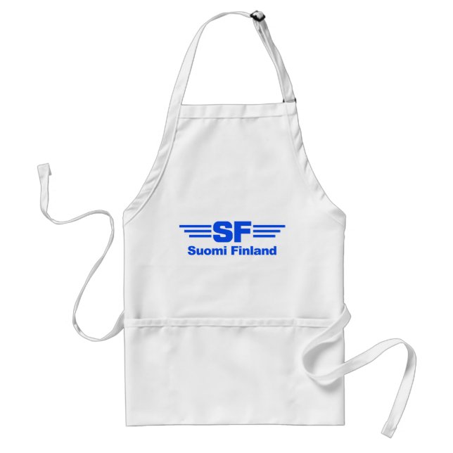 Suomi Finland apron Förkläde (Framsidan)