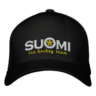 Suomi Finland Broderad Keps