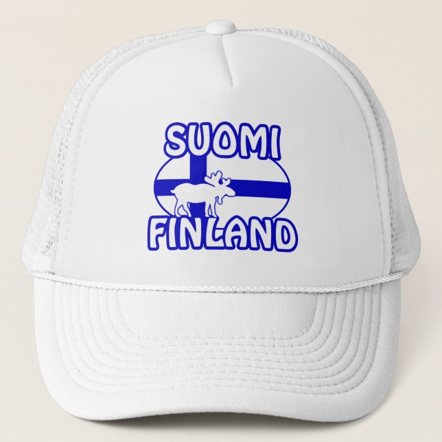 Suomi Finland hatt Keps (Framsida)