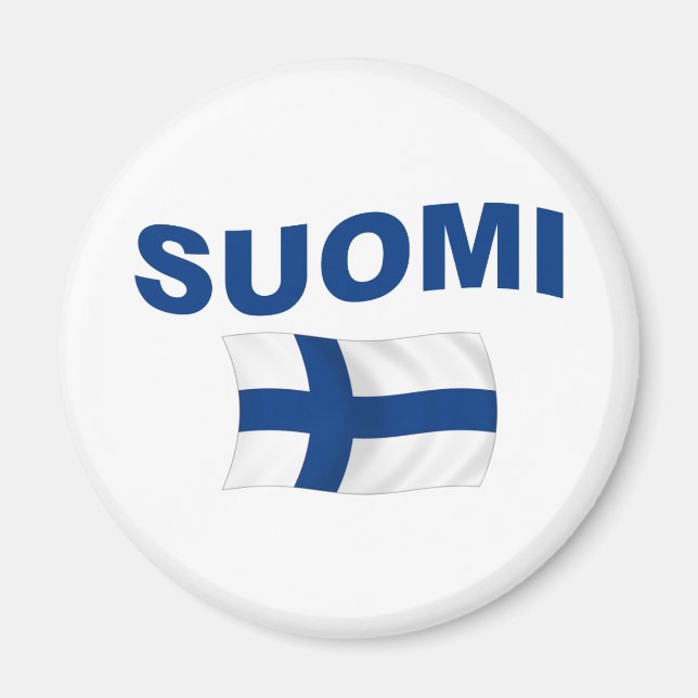 Suomi (Finland) Magnet (Framsidan)