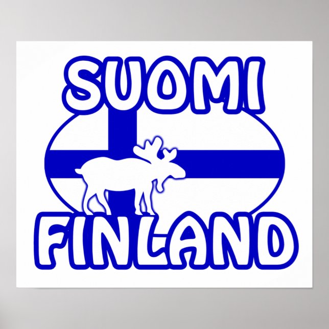 Suomi Finland poster (Framsidan)