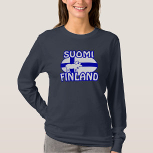 Suomi Finland-skjortan - välj stil och färg T Shirt