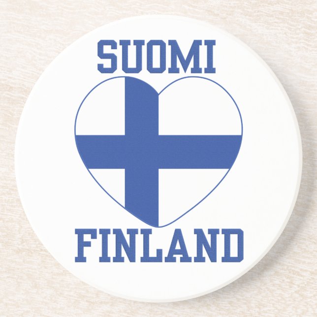 SUOMI FINLAND underlägg Sandsten (Framsidan)