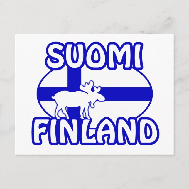 Suomi Finlands vykort (Framsida)