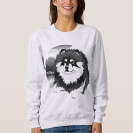 SUOMI- Finska Lapphund-sweatshirts T Shirt