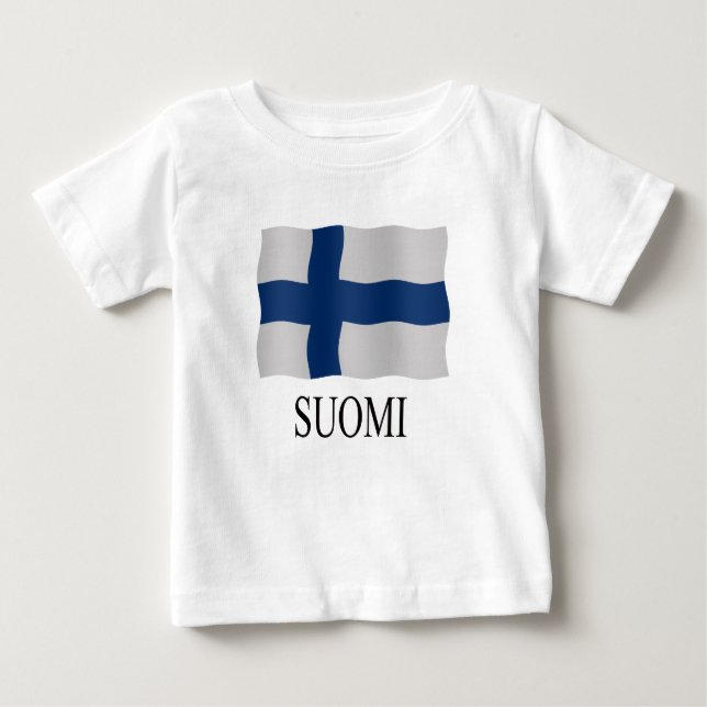 Suomi flag tee shirt (Framsida)