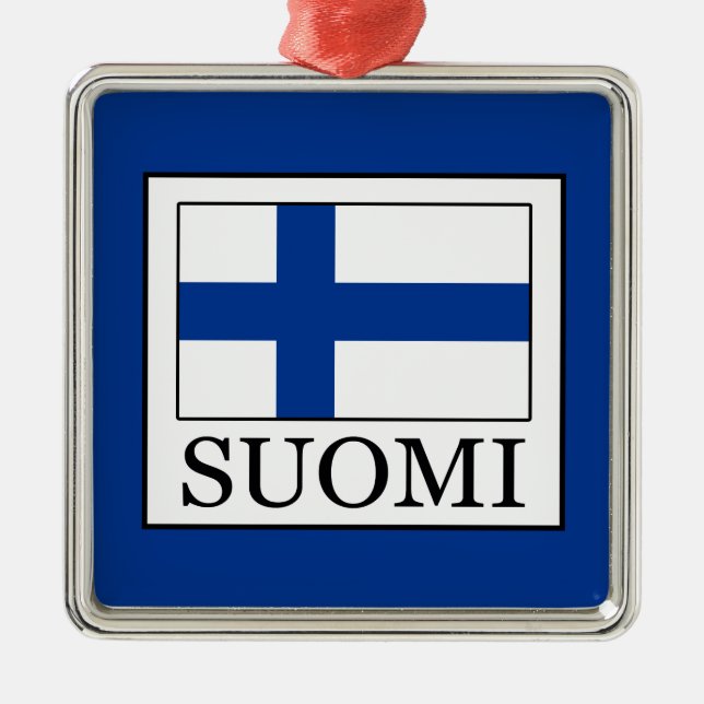 Suomi Julgransprydnad Metall (Framsidan)
