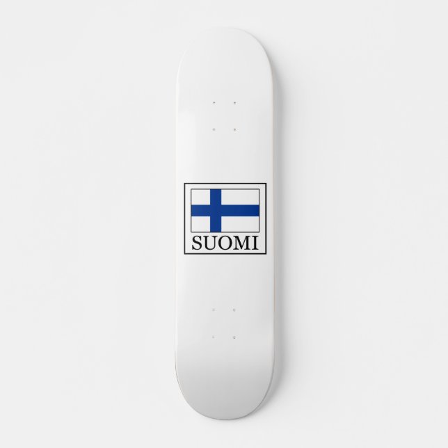 Suomi Skateboard Bräda 19,5 Cm (Framsida)