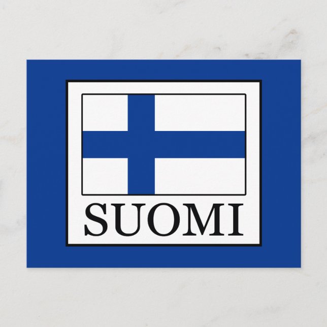 Suomi Vykort (Framsida)