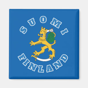 Suomileijona - Suomi-Finland - jääkaappimagneett Magnet