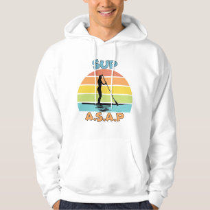 SUP ASAP Ställa upp Padding Hoodie