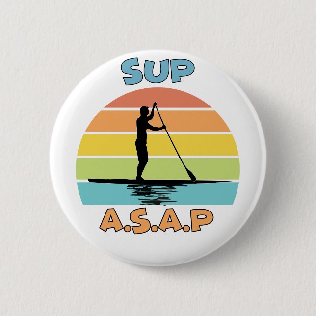 SUP ASAP Ställa upp Padding Knapp (Framsida)