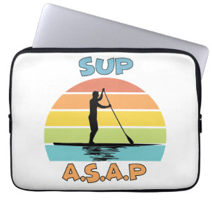 SUP ASAP Ställa upp Padding Laptop Fodral
