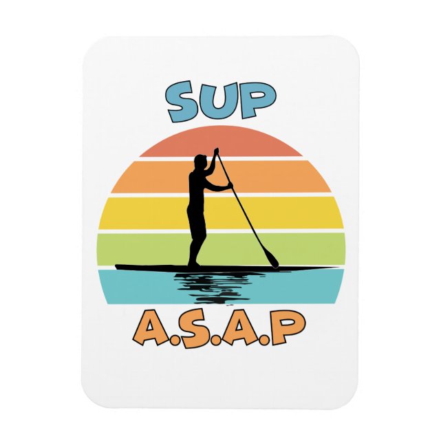 SUP ASAP Ställa upp Padding Magnet (Vertikal)