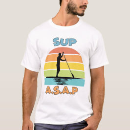 SUP ASAP Ställa upp Padding T Shirt