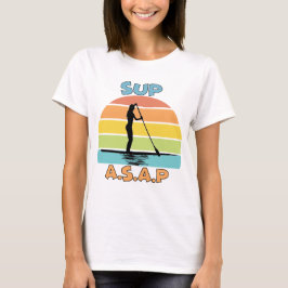 SUP ASAP Ställa upp Padding T Shirt