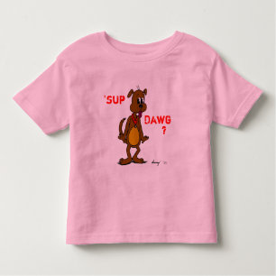 "SUP DAWG? Doggy Småbarn Ringer T-Shirt