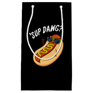 Sup Dawg Funny Hett Hund Pun Mörk BG
