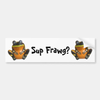 Sup Frawg? Bildekal