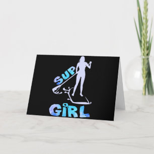 SUP Girl SUP Paddle Board Kort