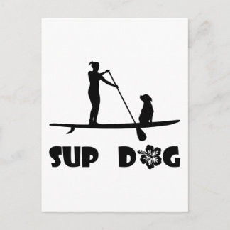 SUP HUND SITTA VYKORT
