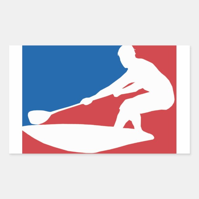 SUP-Logotyp Rektangulärt Klistermärke (Framsida)