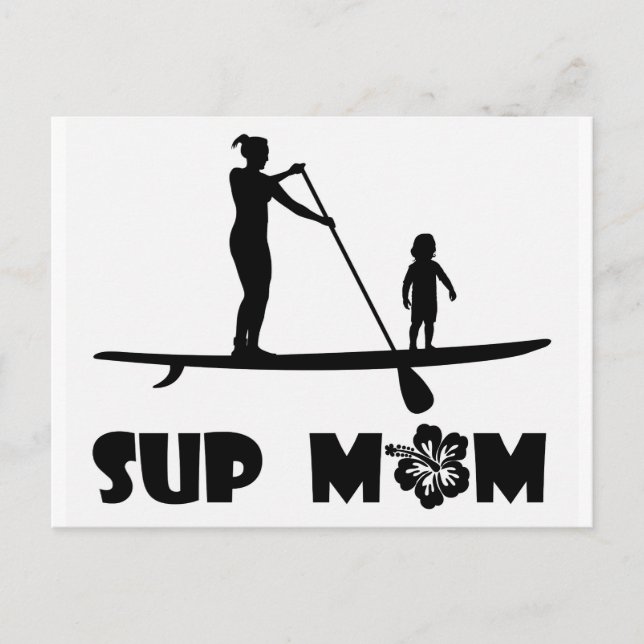SUP MAMMA VYKORT (Framsida)