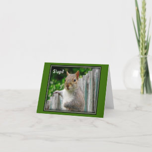 S'up? - notecard kort