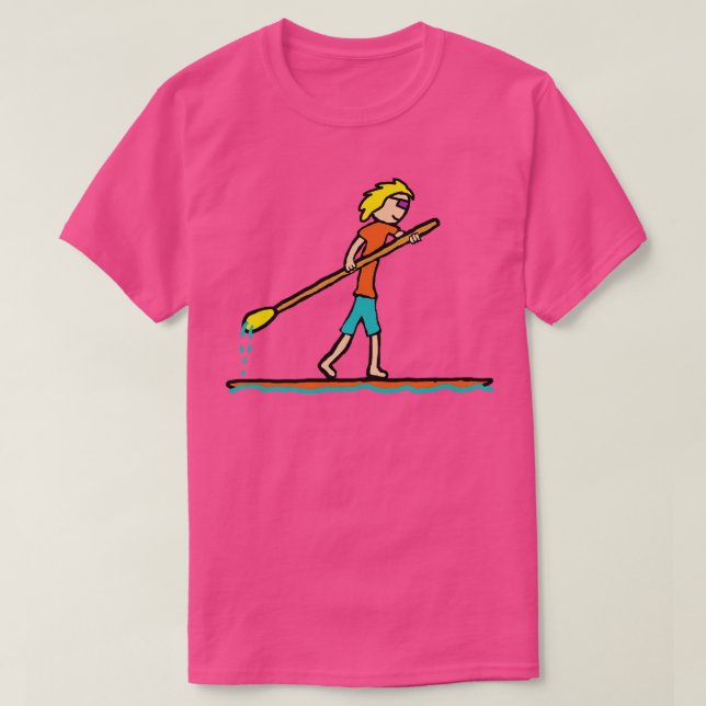 SUP Standup Paddleboard T Shirt (Design framsida)