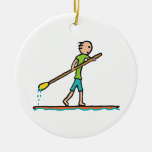 SUP-styrplatta Julgransprydnad Keramik