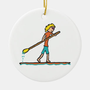 SUP-styrplatta Julgransprydnad Keramik