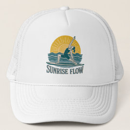 SUP Sunrise Flow Paddleboard Yoga | Grafiskt tryck Keps