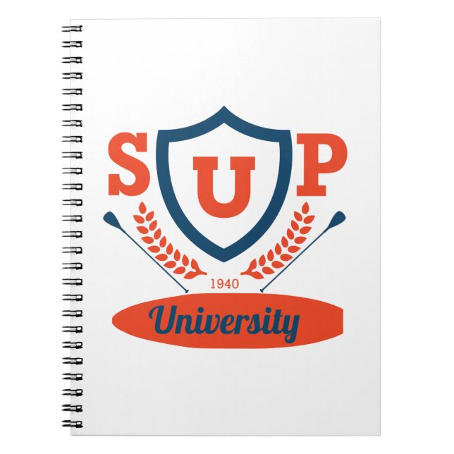sup universiteten anteckningsbok (Framsidan)
