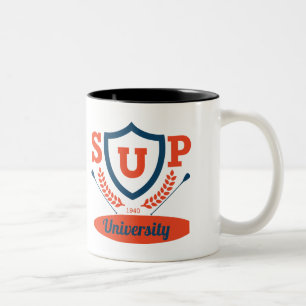 SUP UNIVERSITETEN Två-Tonad MUGG