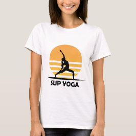 SUP Yoga Ställa upp Padding T Shirt