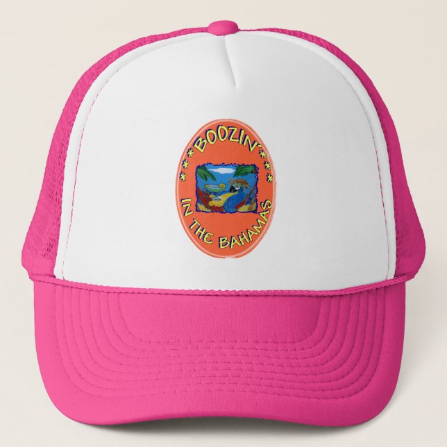 SUPA I BAHAMAS TRUCKERKEPS (Framsida)