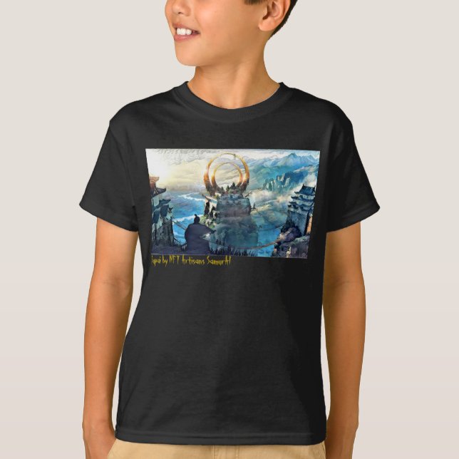 Supai - Artist - NFT Artisans SamurA T-Shirt (Framsida)