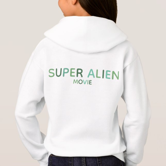 Super Alien-film Barns Färgglada Tröja (Baksida)