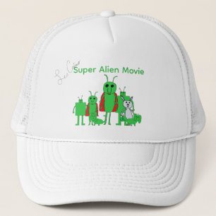 Super Alien Film Fullständig Karaktärsmössa med si Keps