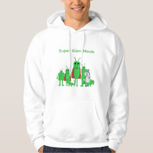 Super Alien Film Heltäckande Karaktär Tröja Hoodie