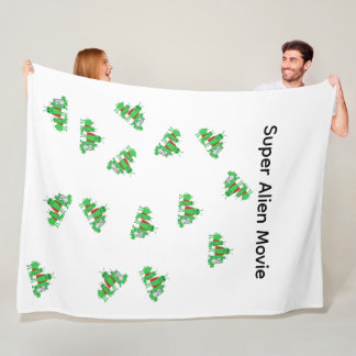 Super Alien Movie Full Character Blanket Fleecefilt