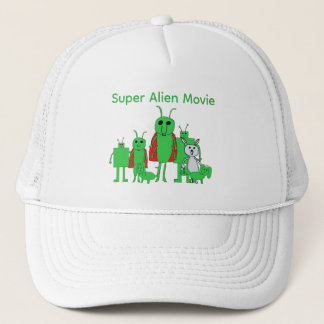 Super Alien Movie Full Character Cap Keps