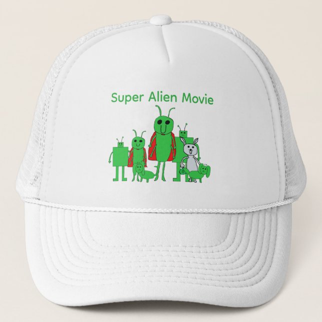 Super Alien Movie Full Character Cap Keps (Framsida)