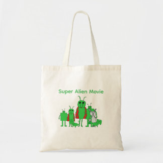 Super Alien Movie Full Character Tote Bag Tygkasse