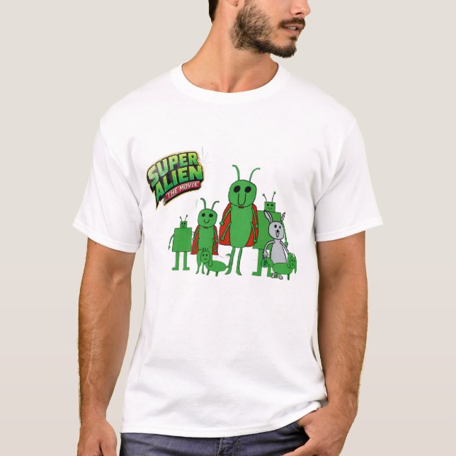 Super Alien Movie Grafisk T-shirt (Framsida)