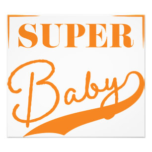 Super Baby Fototryck
