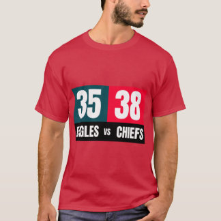 Super Bowl 57 Resultatlista T Shirt