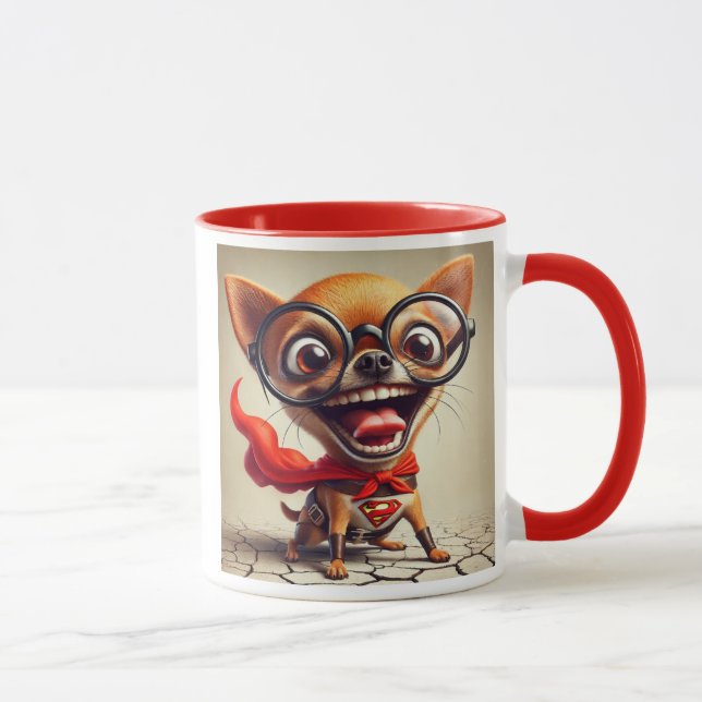 Super Chihuahua, le chien héros. Mugg (Höger)